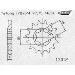 RITZEL 420 (22103-14 / 50-13012-14 / JTF413.14)