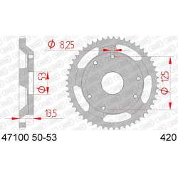 COURONNE ACIER 420 (47100-53 / 50-13018-53)