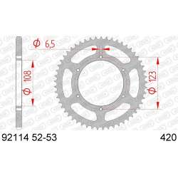 COURONNE ACIER 420 (92114-53 / 50-13039-53 / JTR1133.53ZBK)