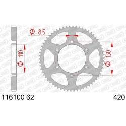 ZAHNKRANZ STAHL 420 (116100-62 / 50-13043-62)