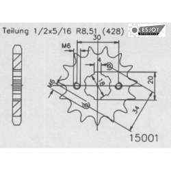 RITZEL 428 (20200-17 / 50-15001-17 / JTF259.17)