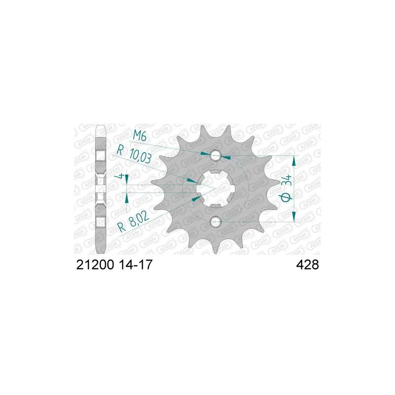 RITZEL 428 (21200-16 / 50-15013-16 / JTF1263.16)