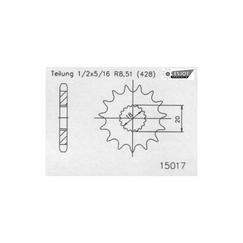 RITZEL 428 (50-15017-16 / JTF426.16)