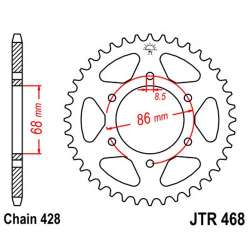 COURONNE ACIER 428 (16201-36 / 50-15022-36 / JTR468.36)