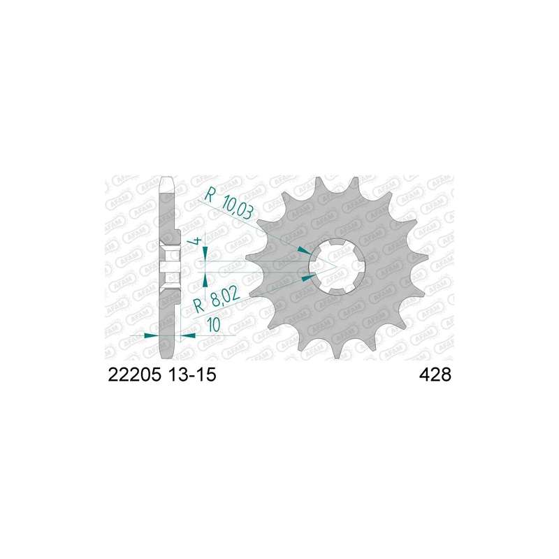 PIGNON 428 (22205-15 / 50-15025-15 / JTF410.15)