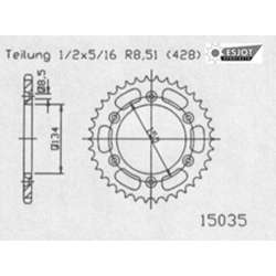 COURONNE ACIER 428 (16207-52 / 50-15035-52)