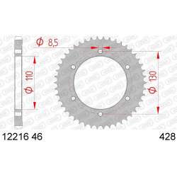 ZAHNKRANZ STAHL 428 (12216-46 / 50-15036-46 / JTR1870.46)