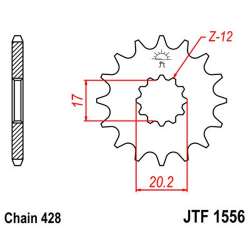 PIGNON 428 (94118-12 / 50-15038-12 / JTF1556.12)