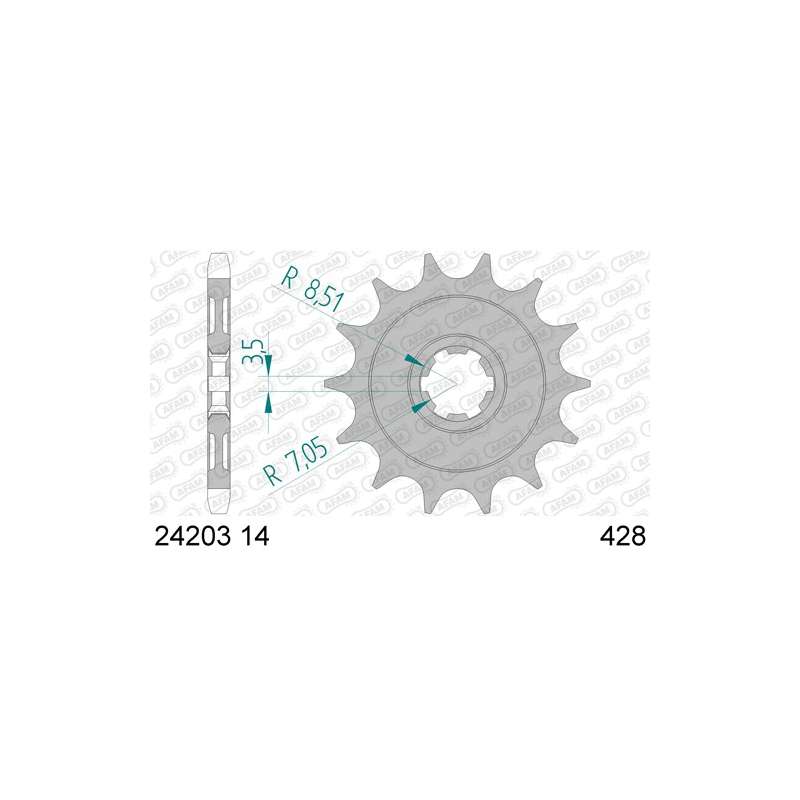 PIGNON 428 (24203-14 / 50-15054-14)