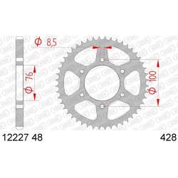 ZAHNKRANZ STAHL 428 (12227-48 / 50-15070-48 / JTR1844.48)