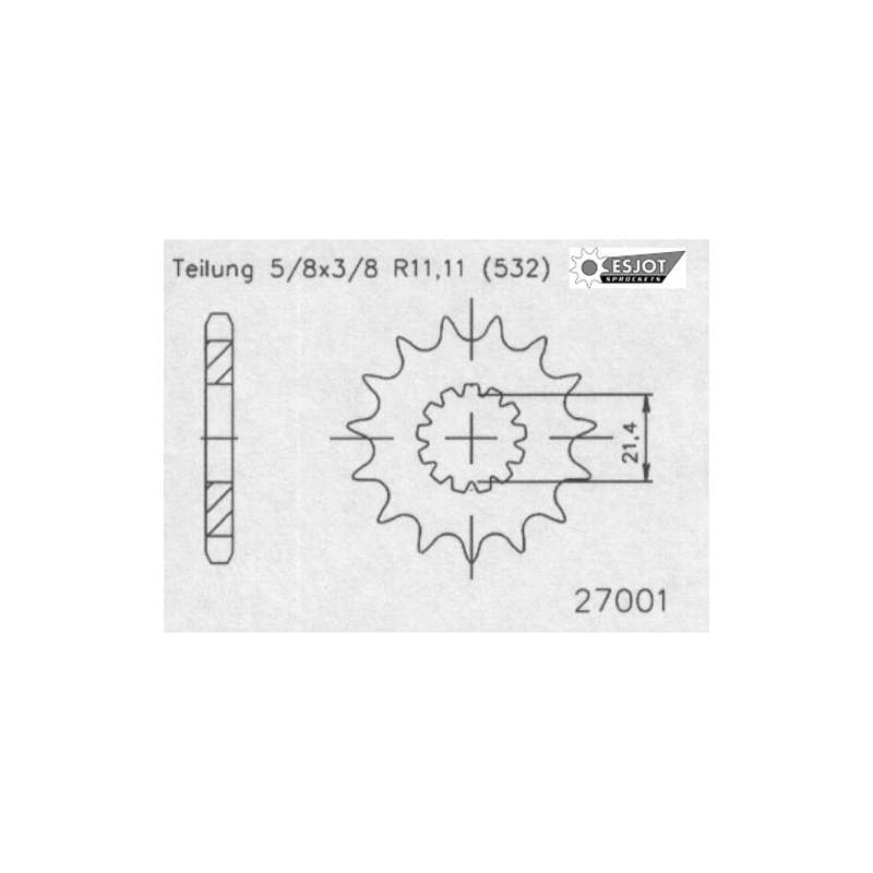 RITZEL 532 (50-27001-16 / JTF440.16)