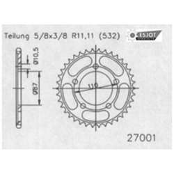 COURONNE ACIER 532