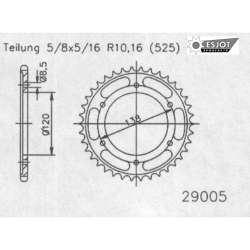 ZAHNKRANZ STAHL 525 (10602-40 / 50-29005-40 / JTR312.40)