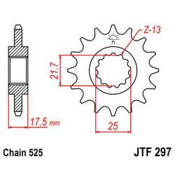 RITZEL 525 (20405-14 / 50-29009-14 / JTF297.14)
