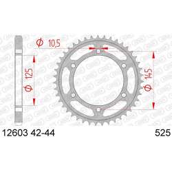 COURONNE ACIER 525 (12603-44 / 50-29009-44 / JTR867.44)