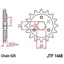 RITZEL 525 (22602-14 / 50-29015-14 / JTF1448.14)