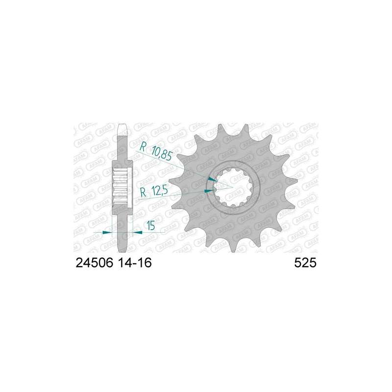 PIGNON 525 (24506-14 / 50-29016-14 / JTF1515.14)