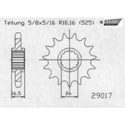 RITZEL 525 (20612-16 / 50-29017-16 / JTF1370.16)