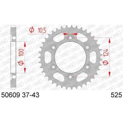 ZAHNKRANZ STAHL 525 (50609-42 / 50-29021-42 / JTR745.42)