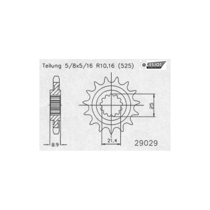 RITZEL 525 (50-29029-17 / JTF1537.17)