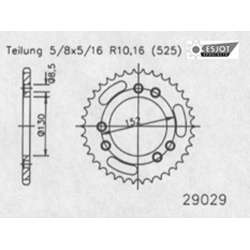 ZAHNKRANZ STAHL 525 (50-29029-45)
