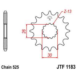 RITZEL 525 (88600-17 / JTF1183.17)