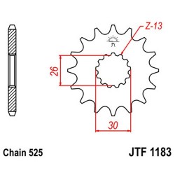 RITZEL 525 (88600-18 / 50-29030-18 / JTF1183.18)