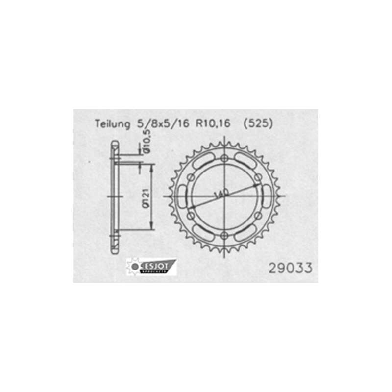COURONNE ACIER 525 (50-29033-40)
