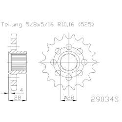 RITZEL 525 (37601-18 / 50-29034-18)