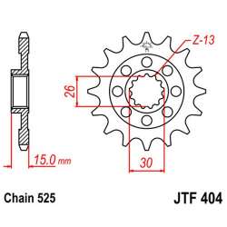 RITZEL 525 (166800-17 / 50-29045-17 / JTF404.17)