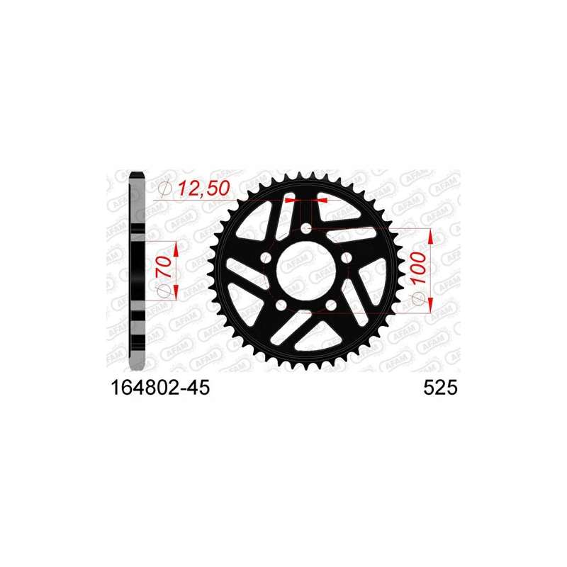 COURONNE ACIER 525525 (164802-45 / 50-29046-45)