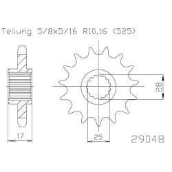 RITZEL 525 (52901-14 / 50-29048-14)