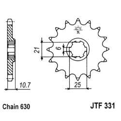 RITZEL 630 (20600-15 / 50-30003-15 / JTF331.15)