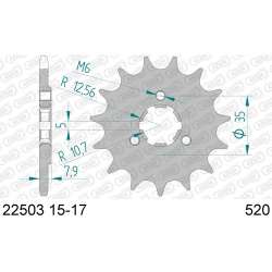 RITZEL 520 (22503-16 / 50-32004-16 / JTF437.16)