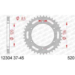 ZAHNKRANZ STAHL 520 (12304-41 / 50-32005-41 / JTR846.41)