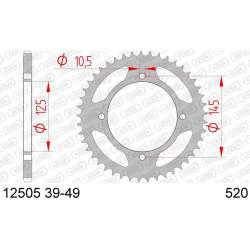 ZAHNKRANZ STAHL 520 (12505-41 / 50-32006-41 / JTR857.41)