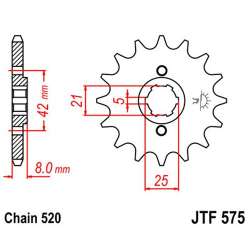 RITZEL 520 (21502-14 / 50-32007-14 / JTF575.14)