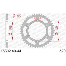 ZAHNKRANZ STAHL 520 (16302-44 / 50-32010-44 / JTR1490.44)