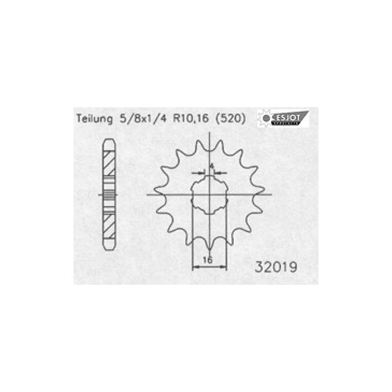 PIGNON 520 (50-32019-12)