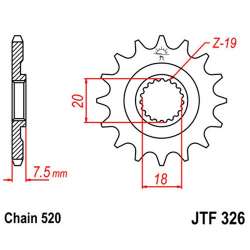 RITZEL 520 (20206-12 / JTF326.12)