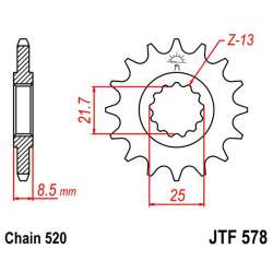 RITZEL 520 (21601-15 / 50-32035-15 / JTF578.15)