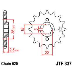 RITZEL 520 (20309-14 / 50-32043-14 / JTF337.14)