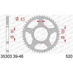 COURONNE ACIER 520 (35303-43 / 50-32048-43 / JTR18.43)