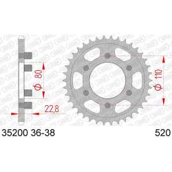 ZAHNKRANZ STAHL 520 (35200-36 / 50-32052-36 / JTR19.36)