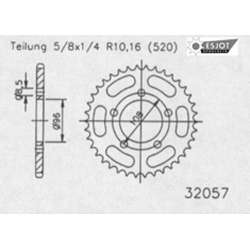 COURONNE ACIER 520 (35202-41 / 50-32057-41 / JTR16.41)