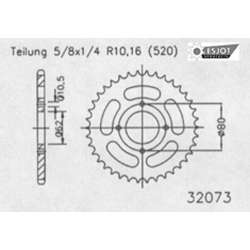 COURONNE ACIER 520 (50-32073-53)