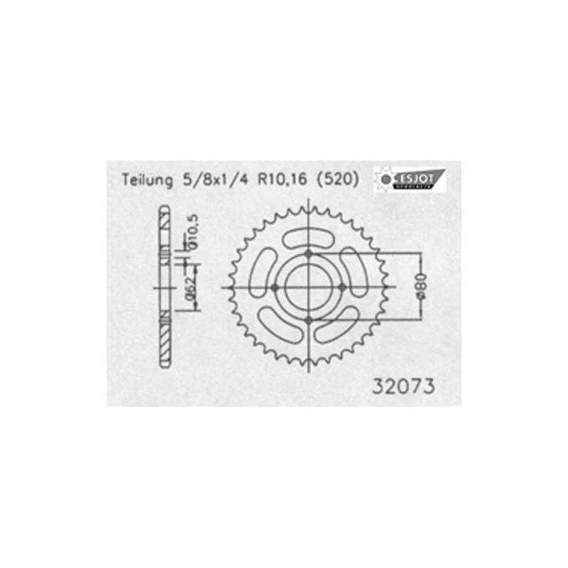 COURONNE ACIER 520 (50-32073-53)
