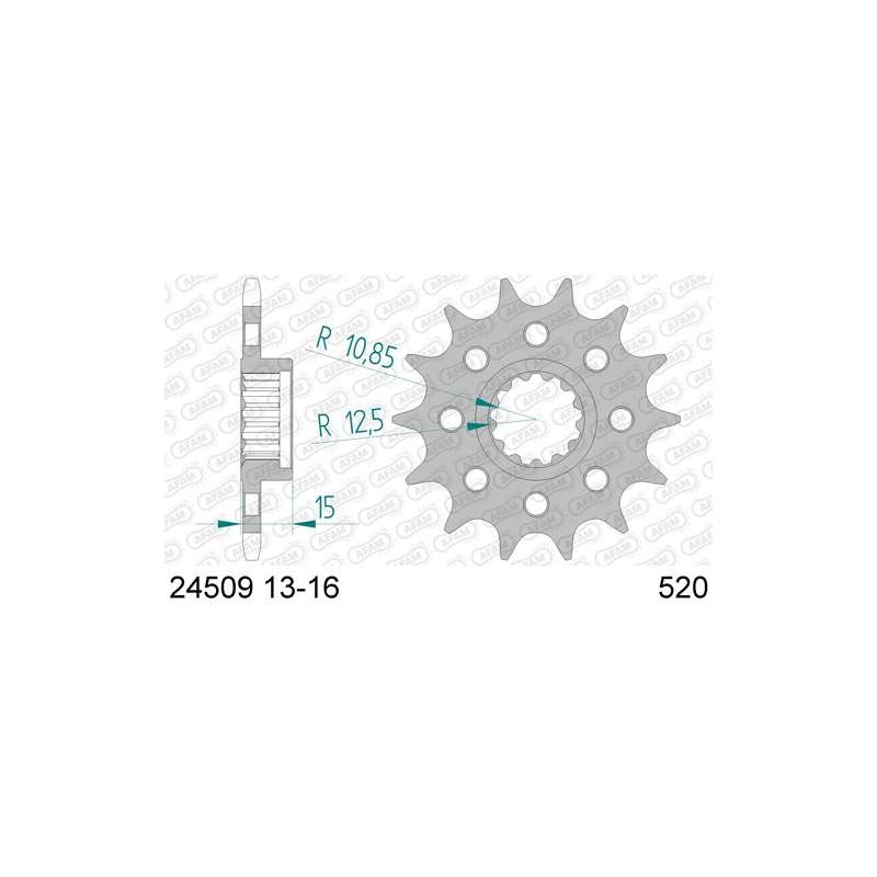 PIGNON 520 (24509-15 / 50-32088-15S)