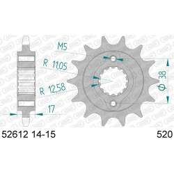 PIGNON 520 (52612-15 / 50-32106-15)