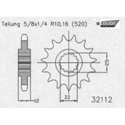 RITZEL 520 (94313-12 / 50-32112-12 / JTF715.12)